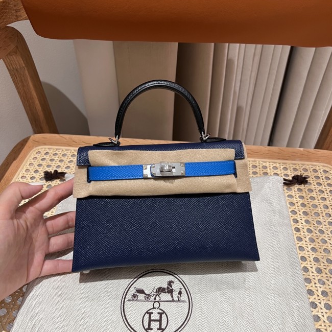  Handbags Hermes mini Kelly size:19cm