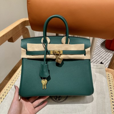  Handbags Hermes Birkin size:25 cm