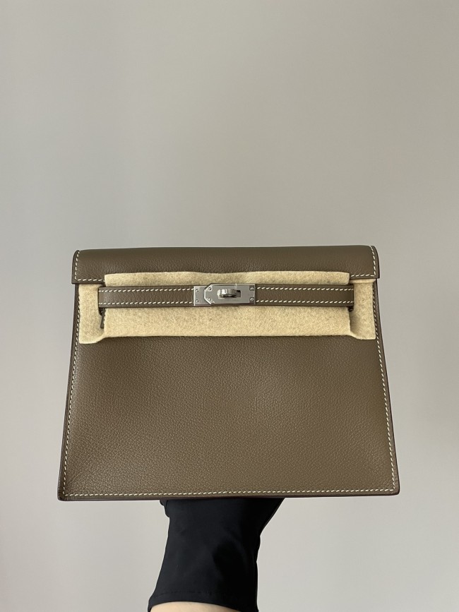  Handbags Hermes Kelly danse size:22 cm