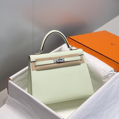  Handbags Hermes 𝑬𝒑𝒔𝒐𝒎 𝑲𝒆𝒍𝒍𝒚  size:25 cm