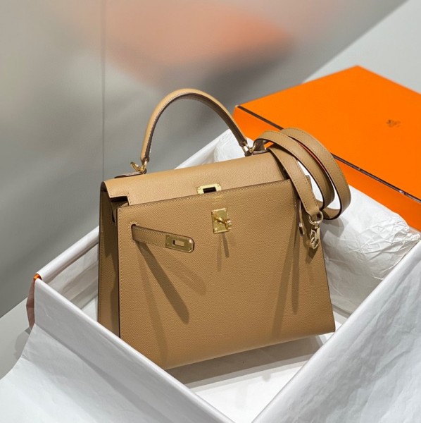  Handbags Hermes 𝑬𝒑𝒔𝒐𝒎 𝑲𝒆𝒍𝒍𝒚  size:25 cm