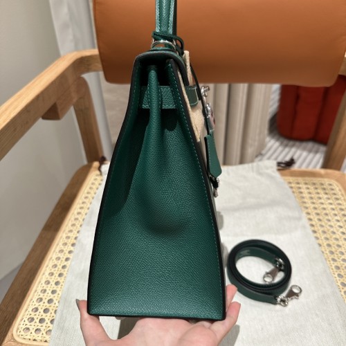  Handbags Hermes Kelly size:25 cm