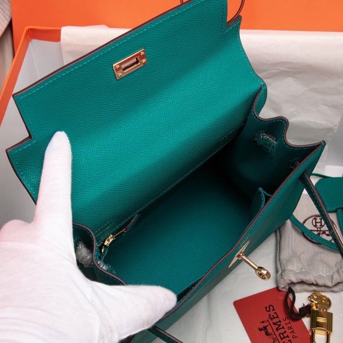  Handbags Hermes Kelly size:28 : 22 : 10 cm