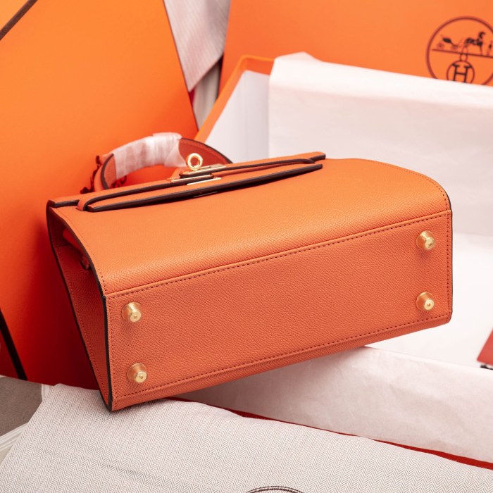  Handbags Hermes Kelly size:28 : 22 : 10 cm