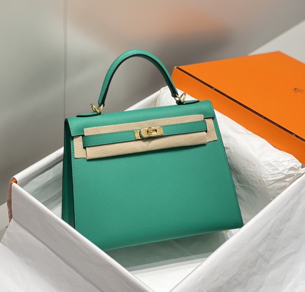  Handbags Hermes 𝑬𝒑𝒔𝒐𝒎 𝑲𝒆𝒍𝒍𝒚  size:25 cm