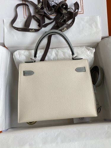  Handbags Hermes Kelly size:25 cm