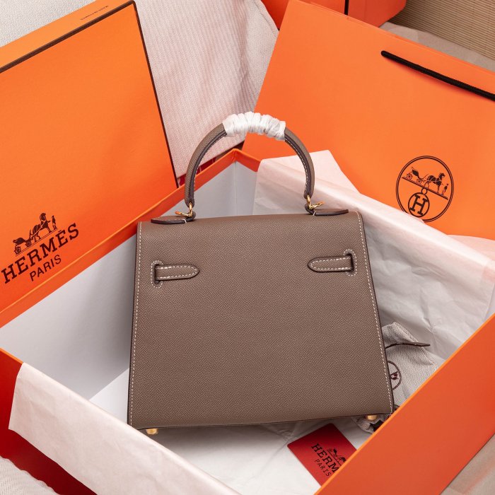  Handbags Hermes Kelly size:28 : 22 : 10 cm