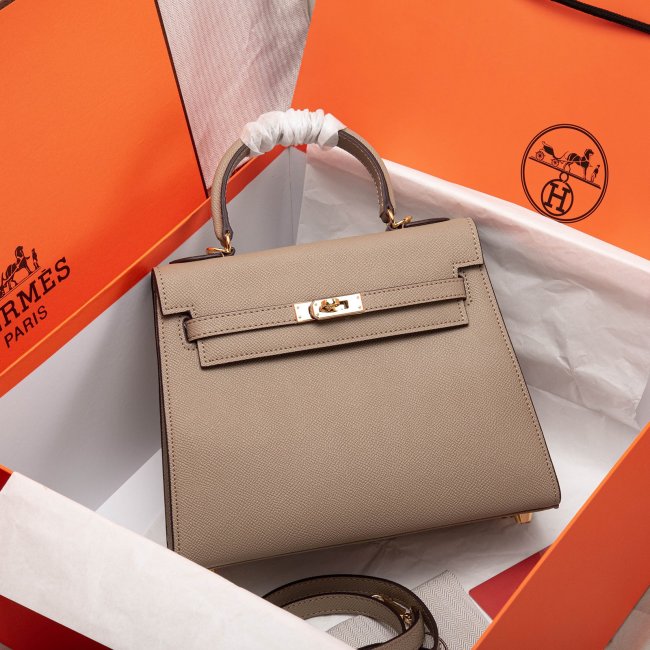  Handbags Hermes Kelly size:28 : 22 : 10 cm