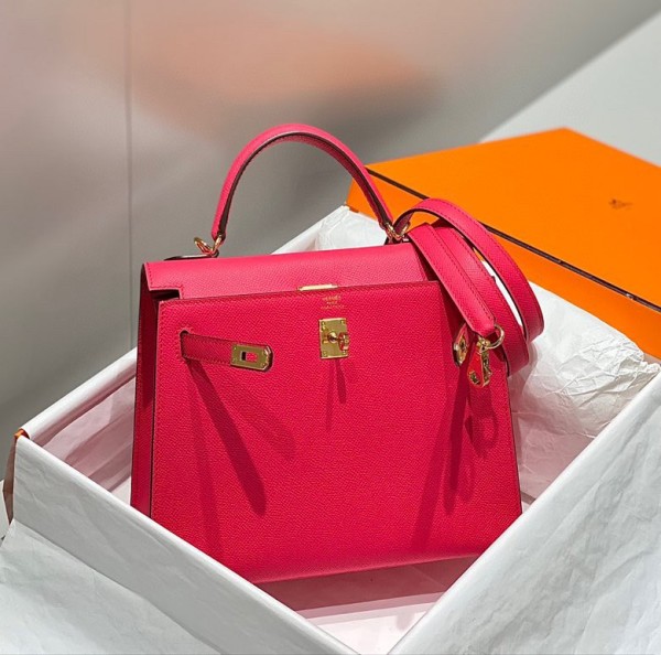 Handbags Hermes 𝑬𝒑𝒔𝒐𝒎 𝑲𝒆𝒍𝒍𝒚  size:25 cm