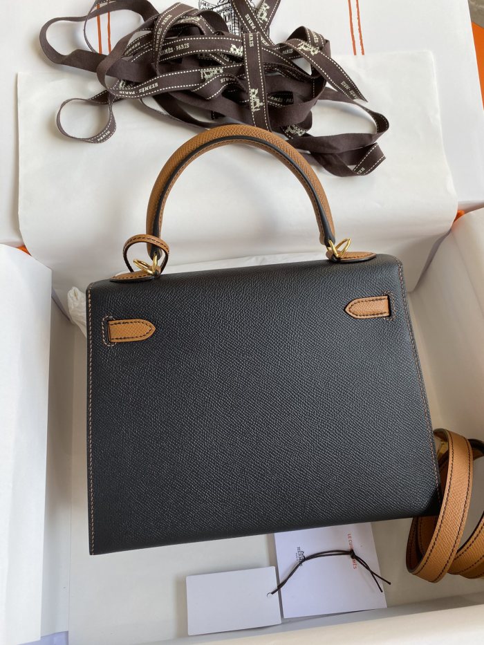  Handbags Hermes Kelly size:25 cm
