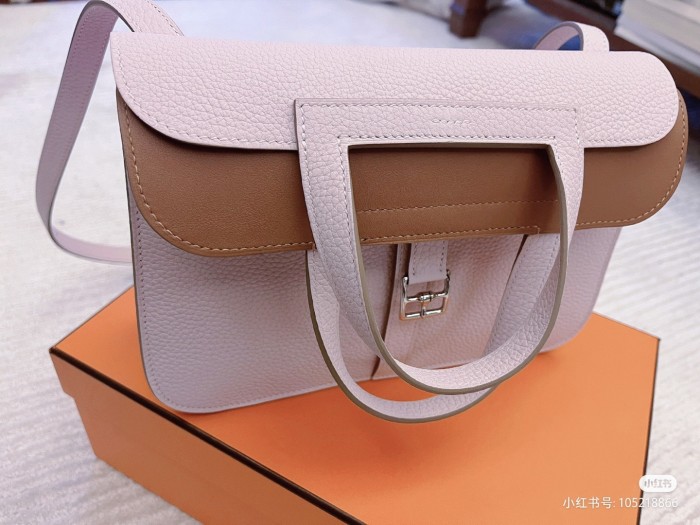  Handbags Hermes Halzan size:25 cm