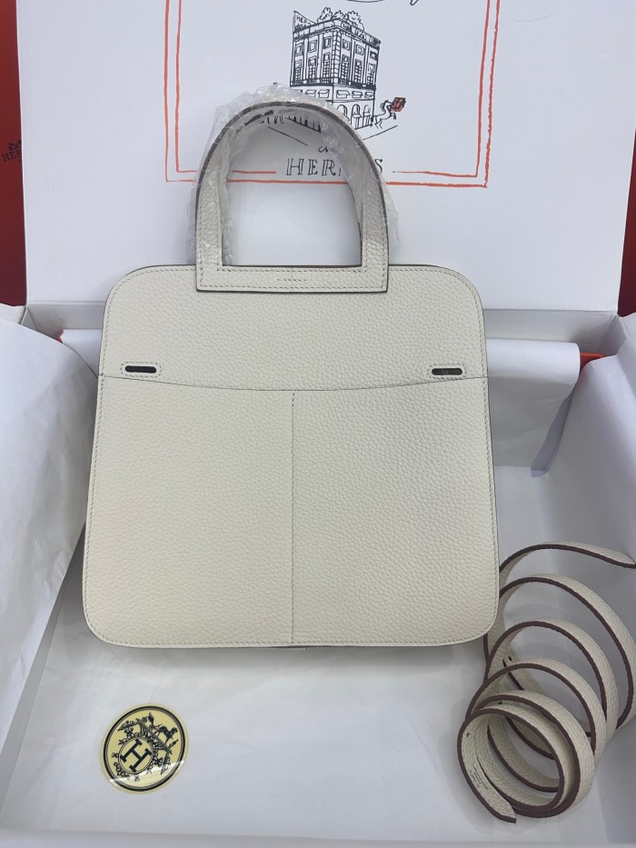  Handbags Hermes Halzan size:25 cm
