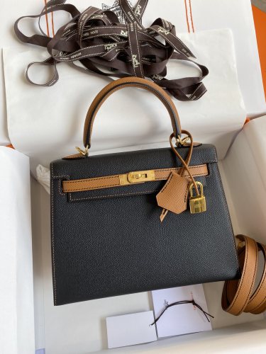  Handbags Hermes Kelly size:25 cm