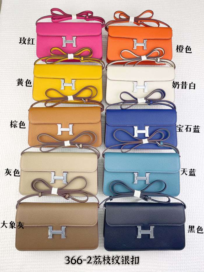  Handbags Hermes Togo 366-1 size:24*13.5*6 cm