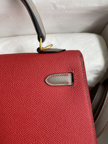  Handbags Hermes Kelly size:25 cm
