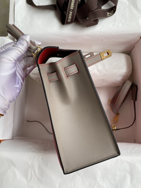  Handbags Hermes Kelly size:25 cm