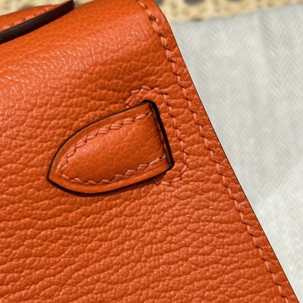  Handbags Hermes mini Kelly size:19 cm