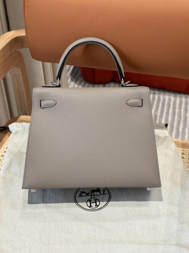  Handbags Hermes Kelly size:25 cm