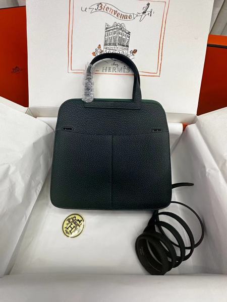  Handbags Hermes Halzan size:25 cm