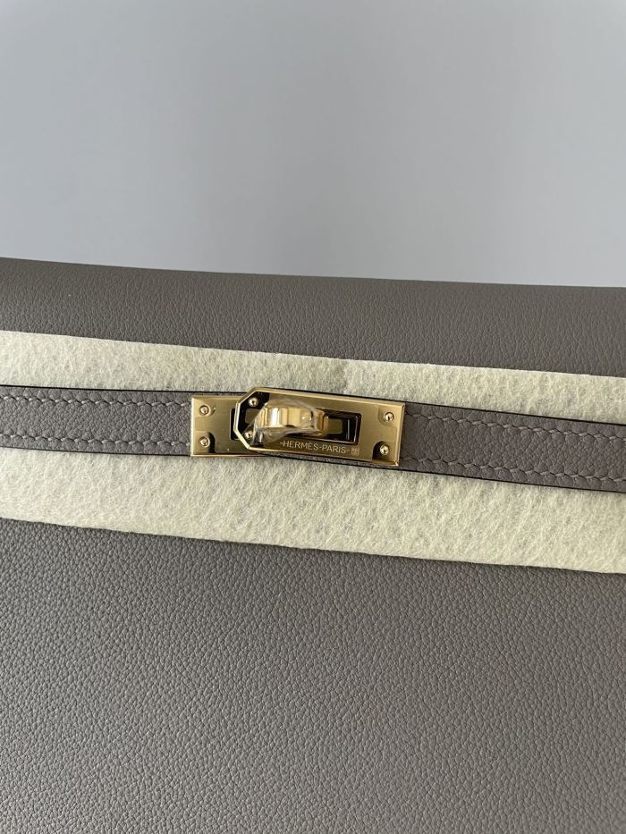  Handbags Hermes Kelly danse size:22 cm