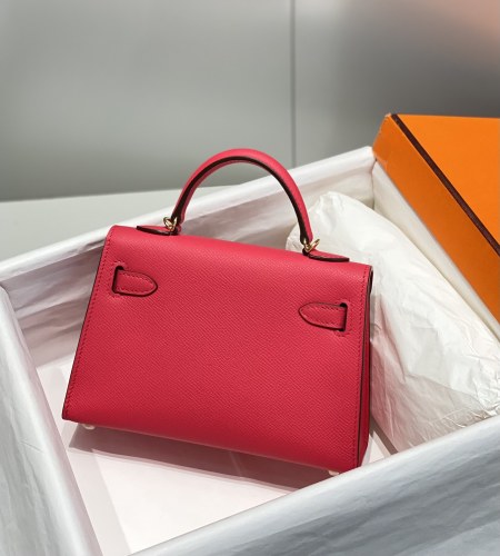  Handbags Hermes  𝗠𝗶𝗻𝗶 𝟎𝐒 size:19 cm