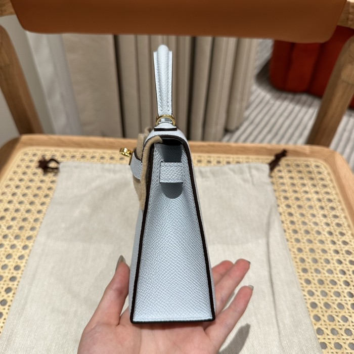  Handbags Hermes mini Kelly size:19cm