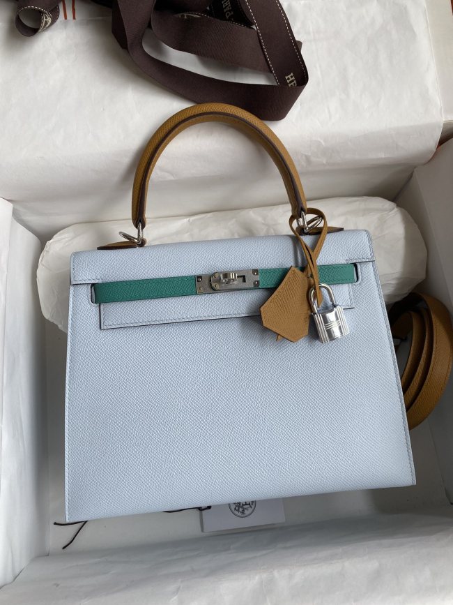  Handbags Hermes Kelly size:25 cm