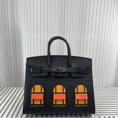  Handbags Hermes Birkin size:25 cm