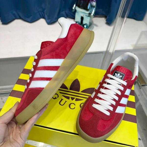 adidas x Gucci Gazelle Red