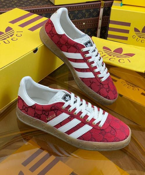 adidas x Gucci Gazelle Original GG Red