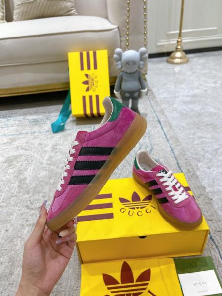 adidas x Gucci Gazelle Pink