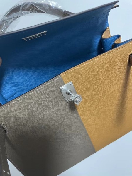  Handbags Hermes Kelly size:25 cm 