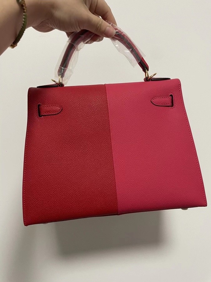  Handbags Hermes Kelly size:25 cm