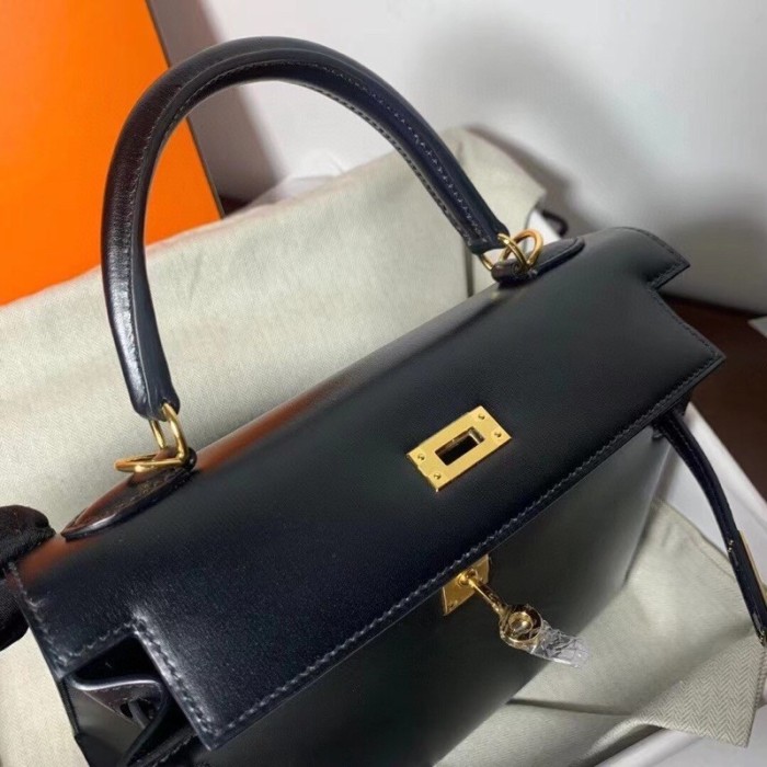  Handbags Hermes Kelly Box size:25 cm