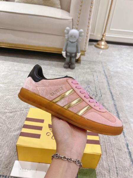 adidas x Gucci Gazelle Pink Velvet (Women's)