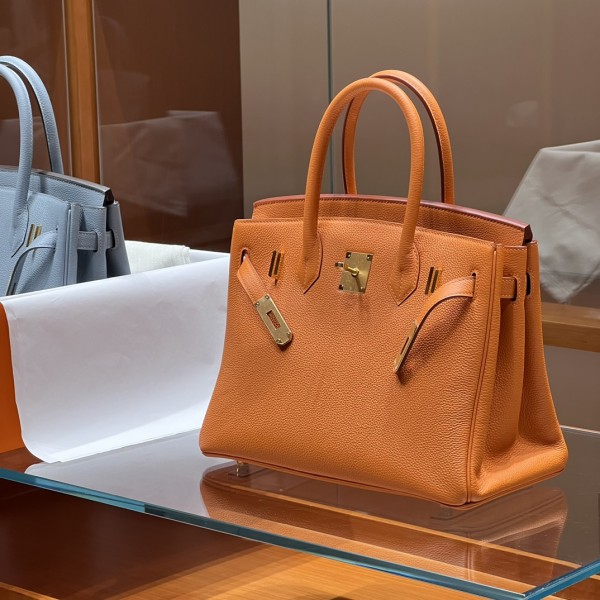  Handbags Hermes Birkin togo size:25 cm
