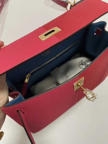  Handbags Hermes Kelly size:25 cm