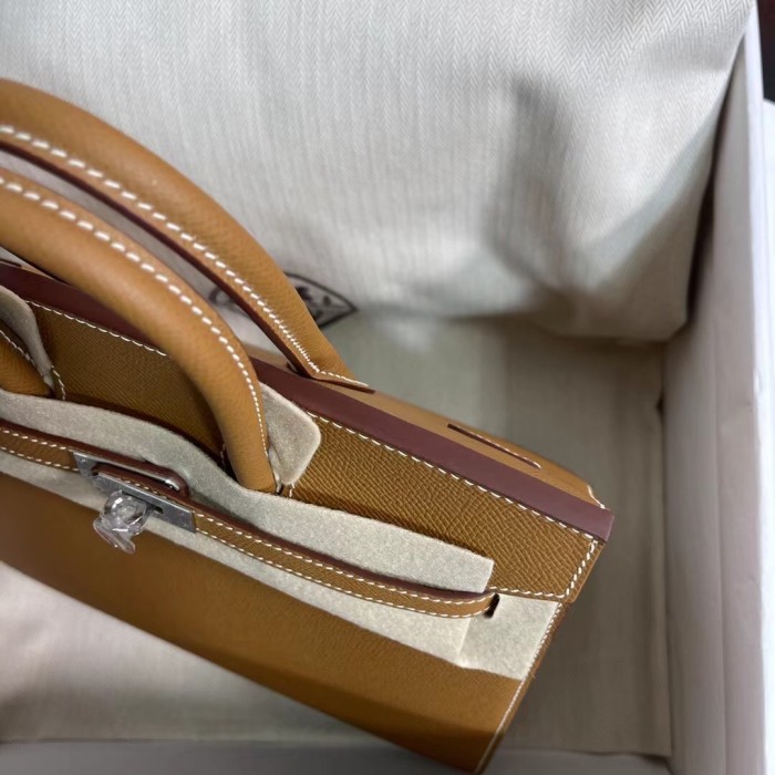  Handbags Hermes Birkin Sllier size:25 cm