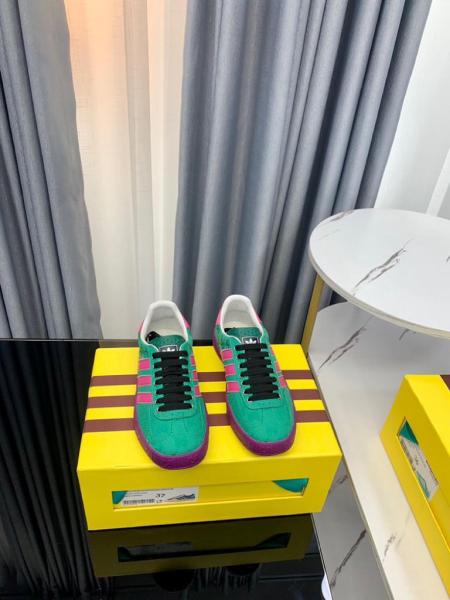 adidas x Gucci Gazelle Green GG Monogram (Women's)