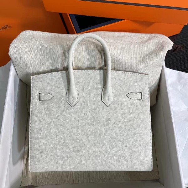  Handbags Hermes Birkin Sllier size:25 cm