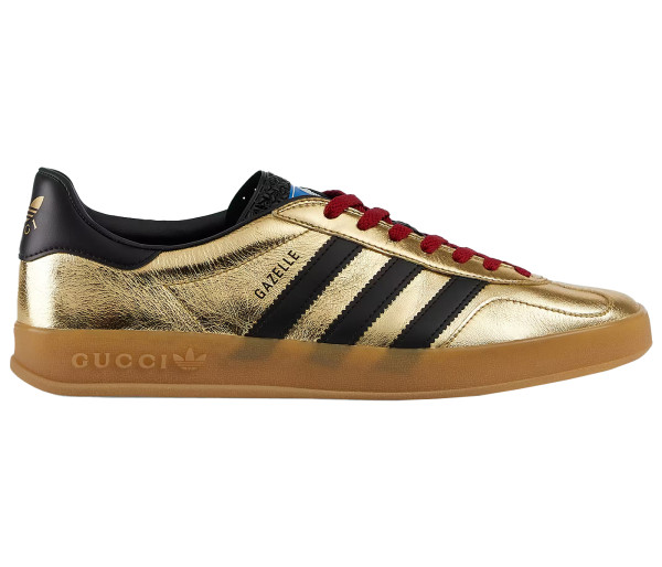 adidas x Gucci Gazelle Metallic Gold