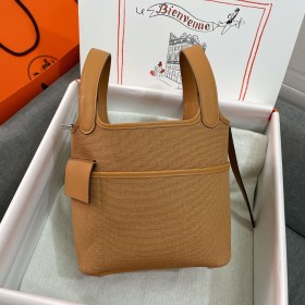  Handbags Hermes cargo picotin size:18 cm