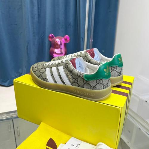 adidas x Gucci Gazelle GG Supreme Canvas