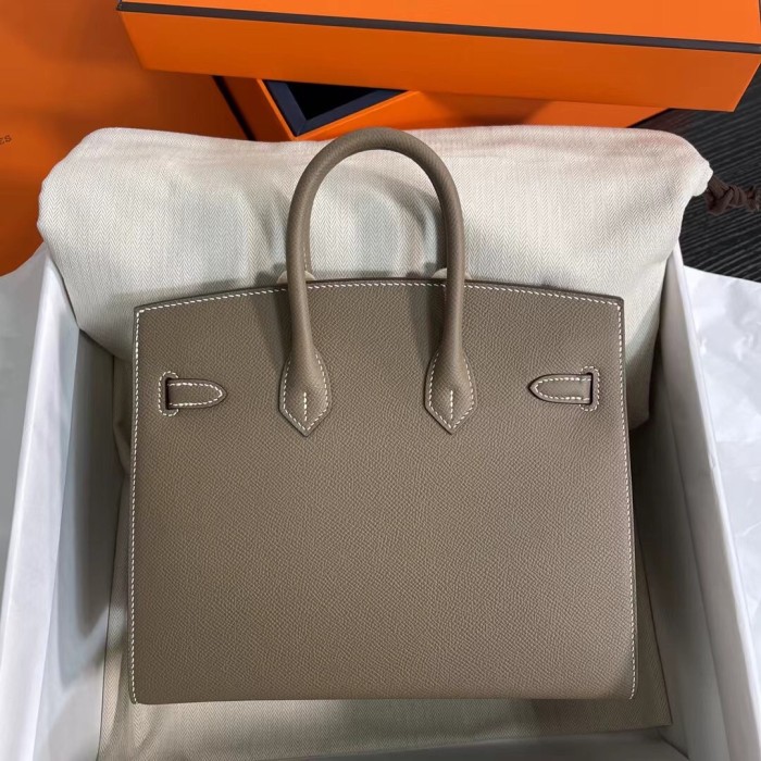  Handbags Hermes Birkin Sellier size:25 cm