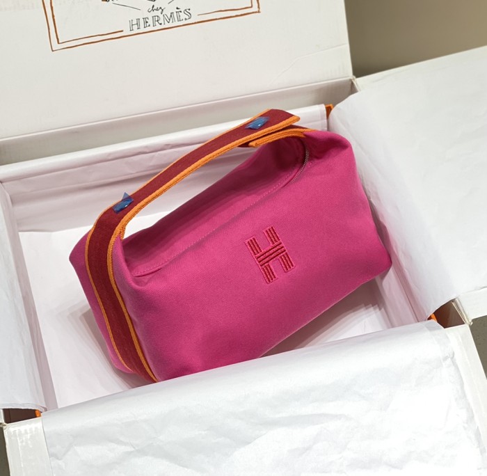  Handbags Hermes 𝖳𝗋𝗈𝗎𝗌𝗌𝖾 𝖡𝗋𝗂𝖽𝖾-𝖠-𝖡𝗋𝖺𝖼𝖾 size:25*21*14  cm