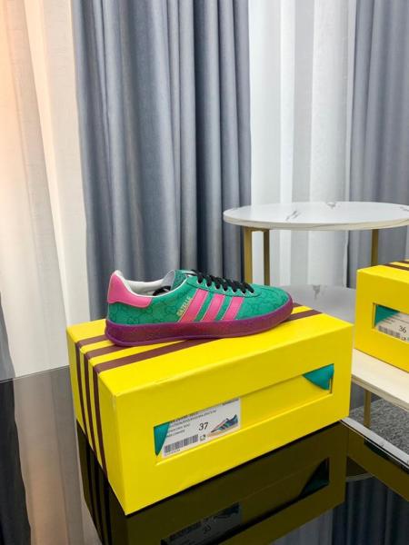 adidas x Gucci Gazelle Green GG Monogram (Women's)