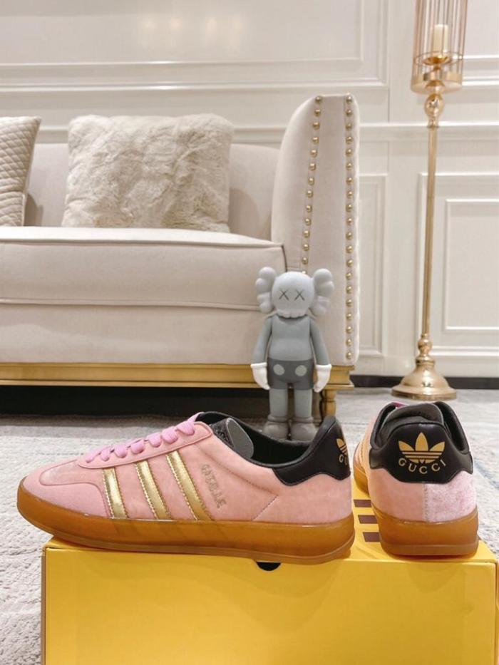 adidas x Gucci Gazelle Pink Velvet (Women's)