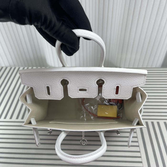  Handbags Hermes Birkin Sllier size:25 cm