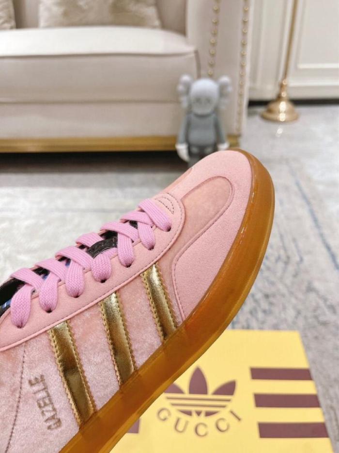adidas x Gucci Gazelle Pink Velvet (Women's)