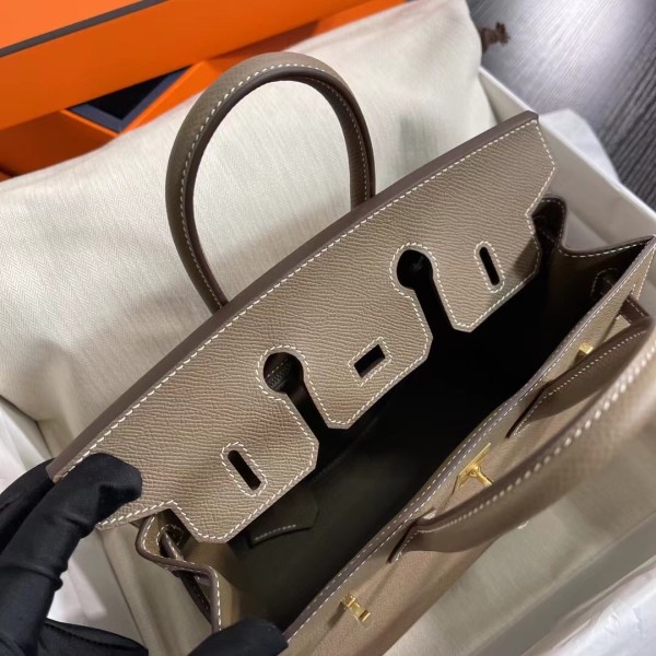  Handbags Hermes Birkin Sellier size:25 cm